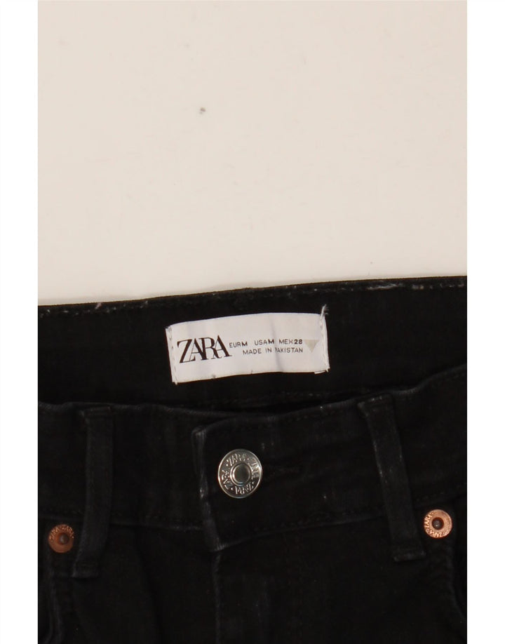 Zara Womens Skinny Jeans Medium W28 L26 Black