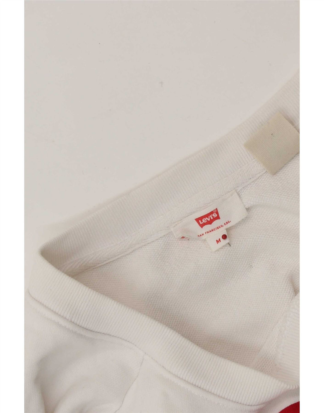 Levi's Sweat-Shirt Graphique Femme UK 14 Blanc Moyen