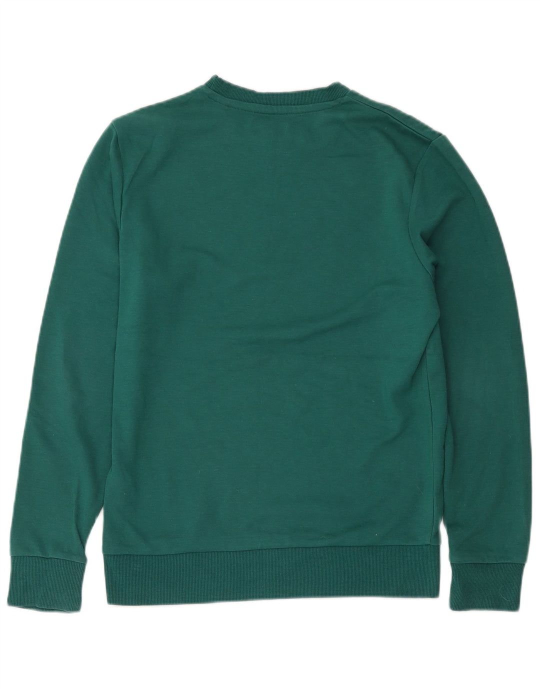 Jack & Jones Mens Graphic Sweatshirt Jumper Small Green Cotton