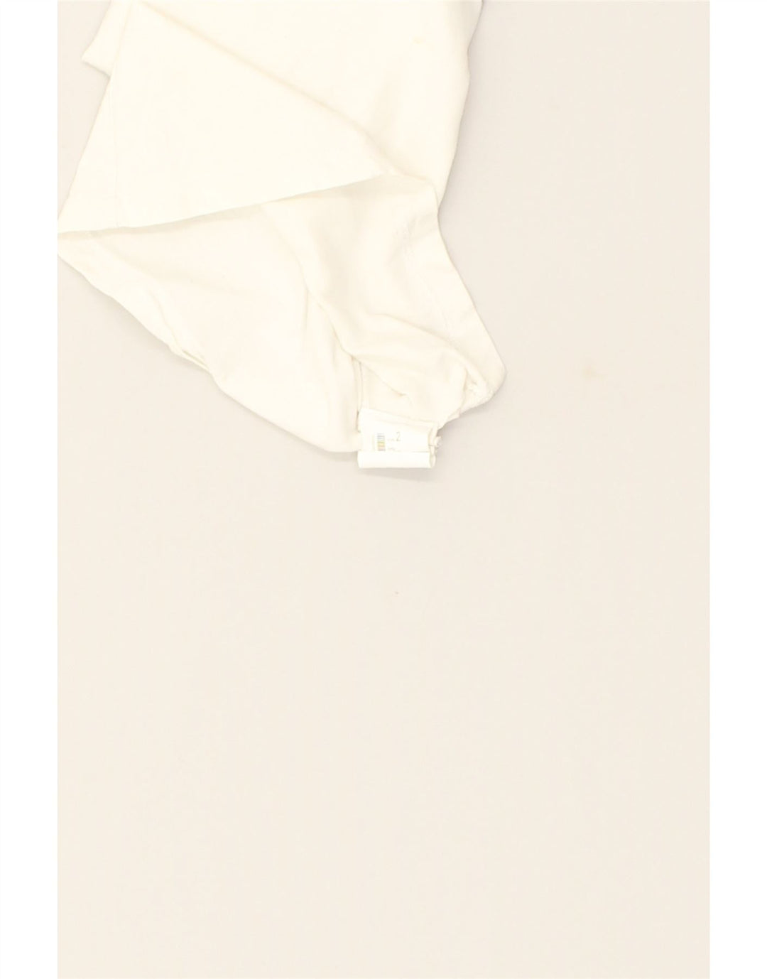 TRUSSARDI Baby Girls Graphic T-Shirt Top 18-24 Months Off White Cotton | Vintage Trussardi | Thrift | Second-Hand Trussardi | Used Clothing | Messina Hembry 