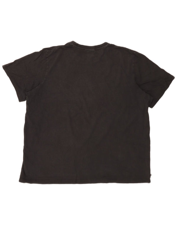 Adidas Camiseta gráfica para hombre Top 2XL Algodón negro
