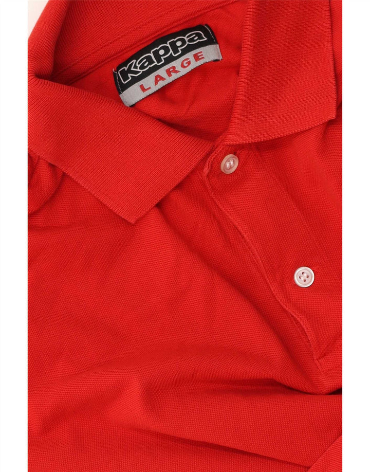 Polo Kappa Uomo Large Rossa