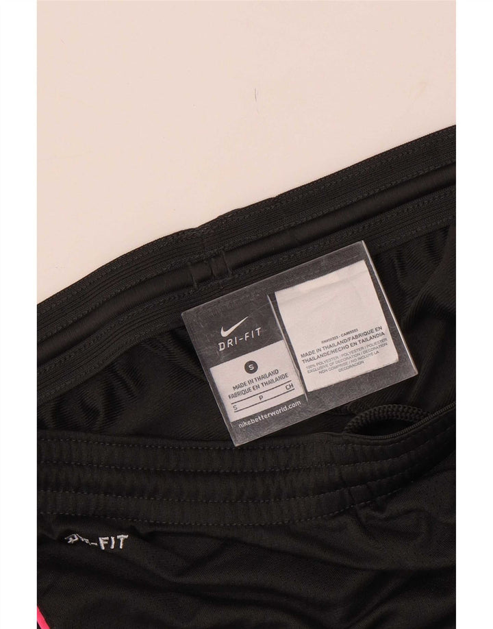 Nike Womens Dri Fit Sport Shorts UK 10 Small Grey Polyester