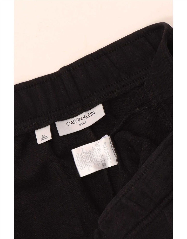 Calvin Klein Mens Golf Tracksuit Trousers Joggers Medium Black Cotton