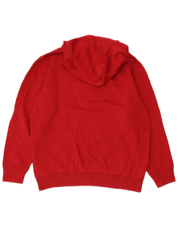 Vans Boys Graphic Hoodie Jumper 10-11 ετών Μεσαίο κόκκινο βαμβακερό
