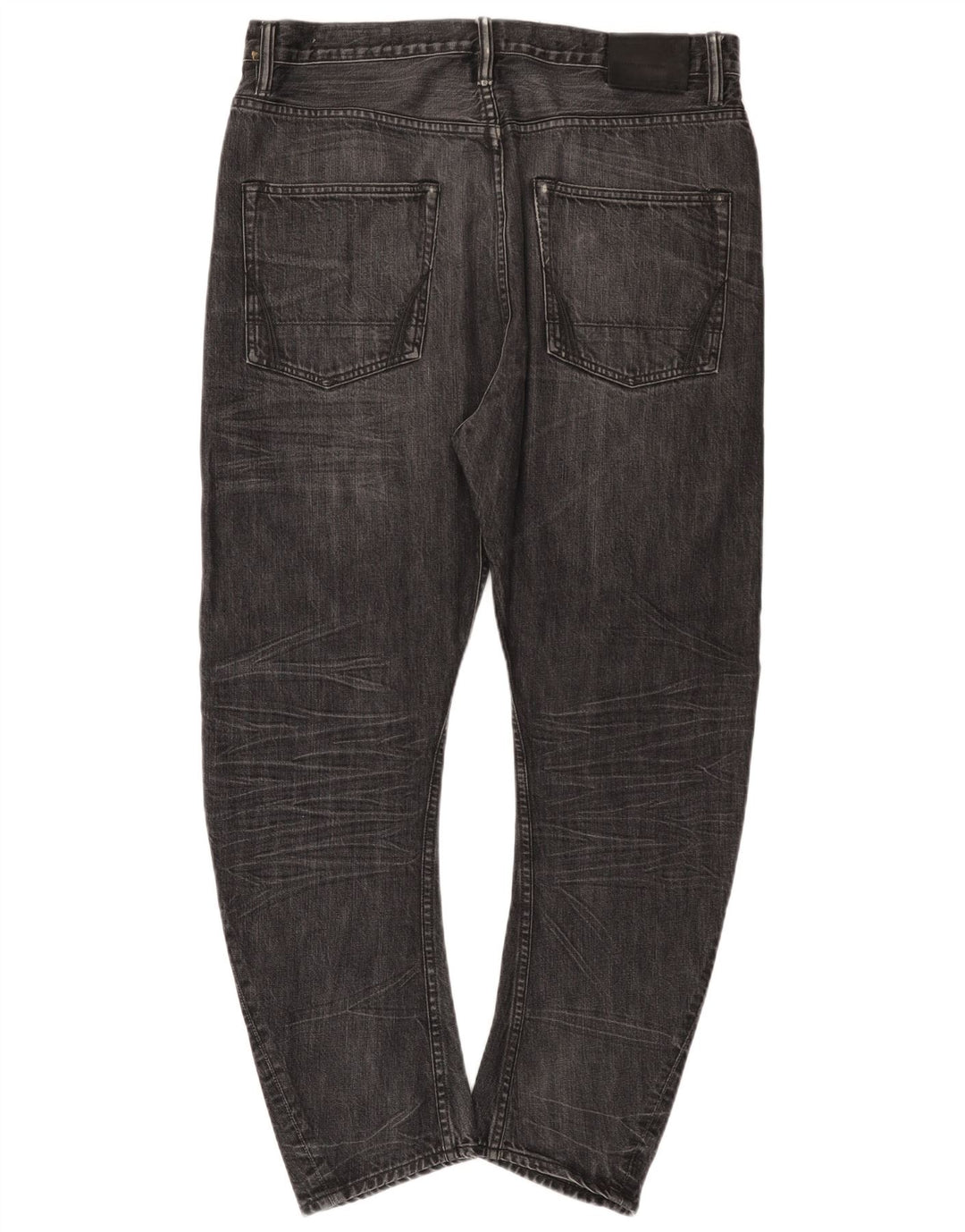 All Saints Mens Slim Jeans W34 L27 Black Cotton