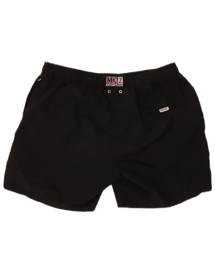 MC2 SAINT BARTH Badeshorts til mænd XL Sort Polyester
