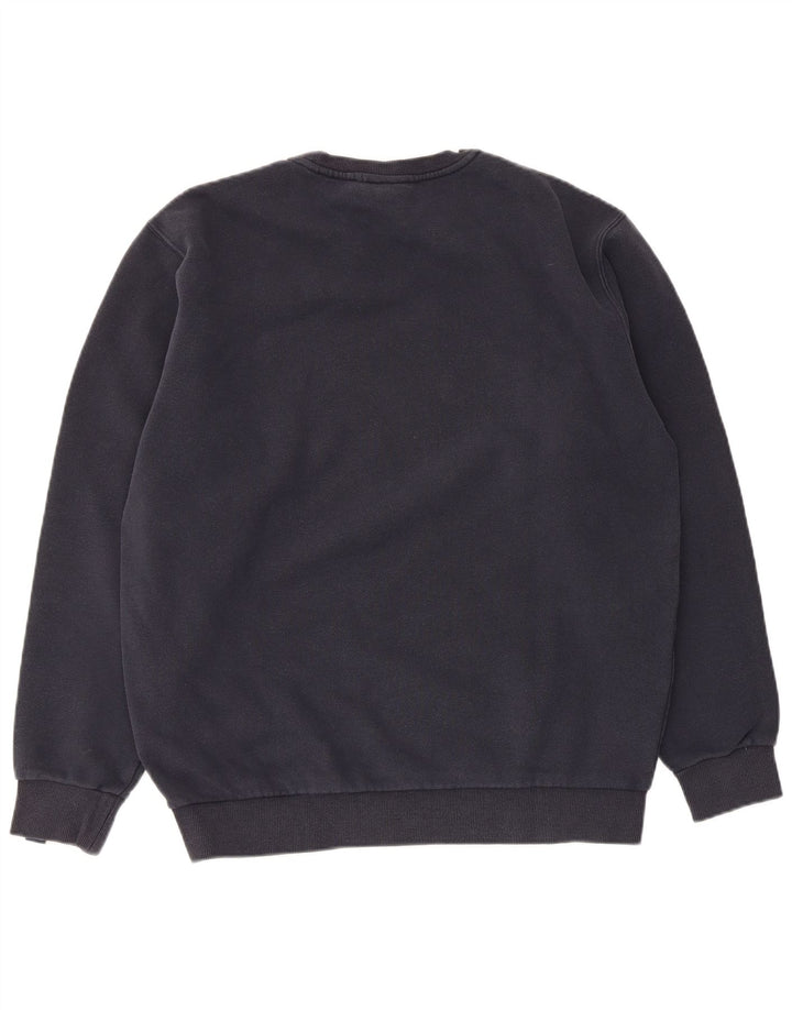 Ellesse Mens Sweatshirt Jumper Large Navy Blue Cotton