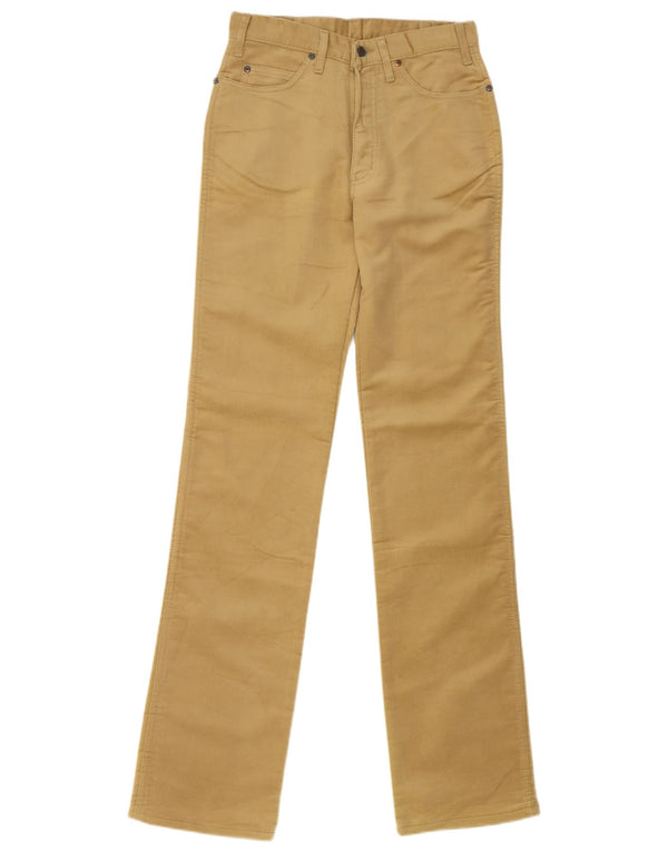 Vintage Slim Casual Bukser til kvinder W29 L33 Beige Bomuld