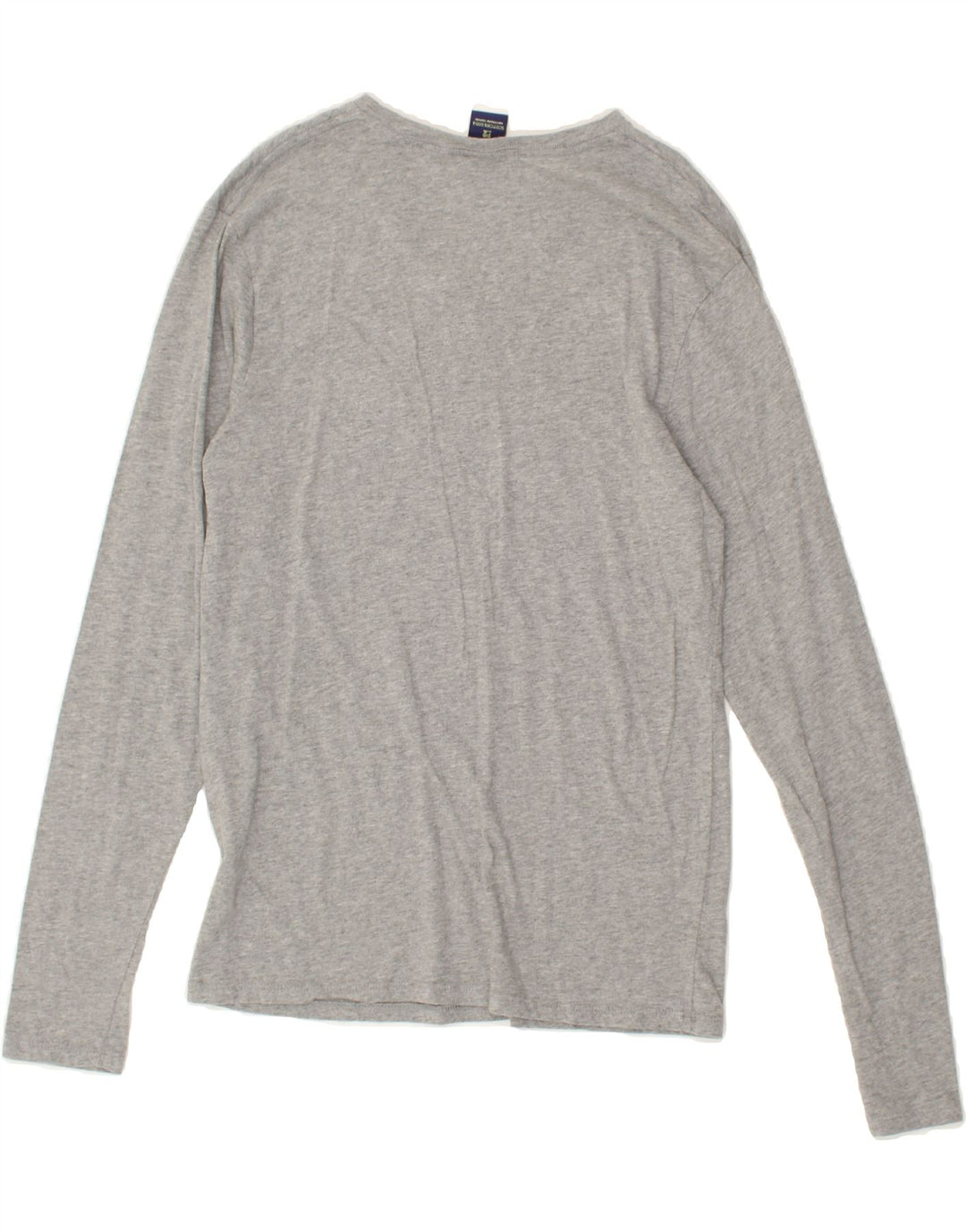 SCOTCH & SODA Womens Top Long Sleeve UK 14 Medium Grey Cotton | Vintage Scotch & Soda | Thrift | Second-Hand Scotch & Soda | Used Clothing | Messina Hembry 