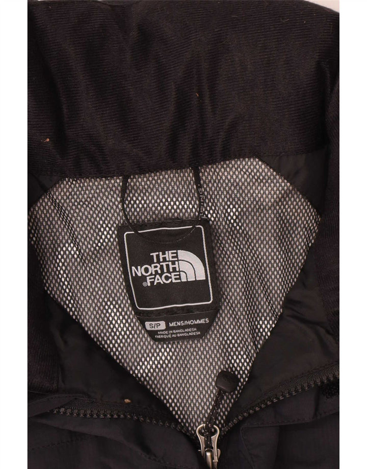 The North Face Mens Rain Jacket UK 36 Small Navy Blue Nylon