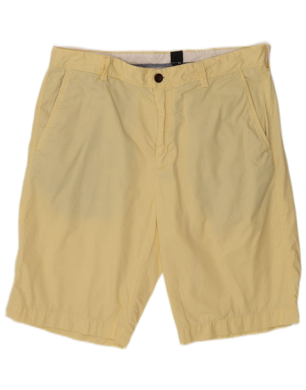 J. Crew Chino Shorts til mænd W33 Medium Gul Bomuld