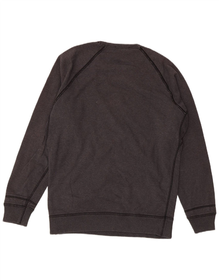 Ανδρικό γραφικό φούτερ DIESEL Jumper Μικρό Γκρι Βαμβακερό