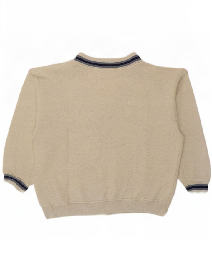 Great Bay Veste de survêtement coupe ample pour homme Beige moyen moucheté