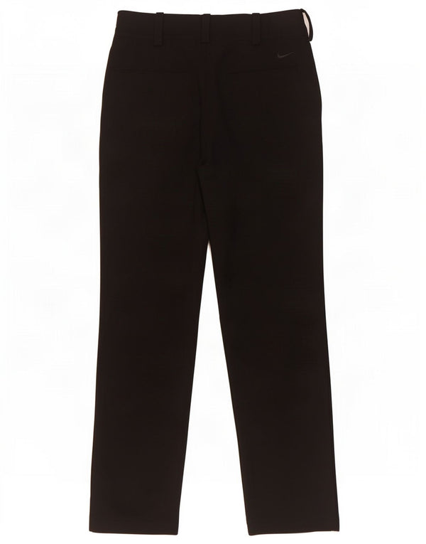 Nike drenge lige chinobukser 11-12 år W26 L26 sort polyester
