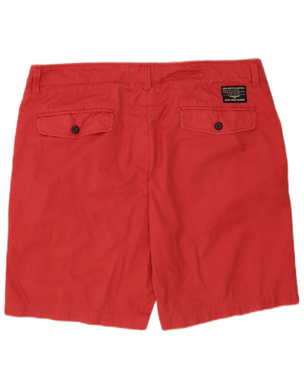 Replay Mens Chino Shorts W36 Grande Vermelho