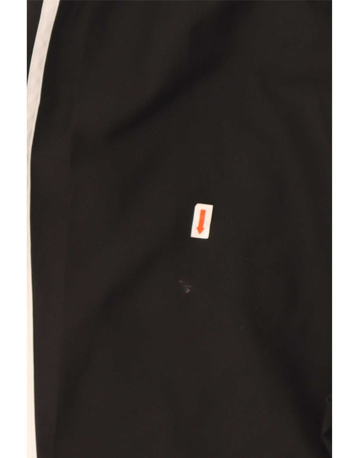 Adidas Mens Tracksuit Trousers Joggers Medium Black Colourblock Polyester
