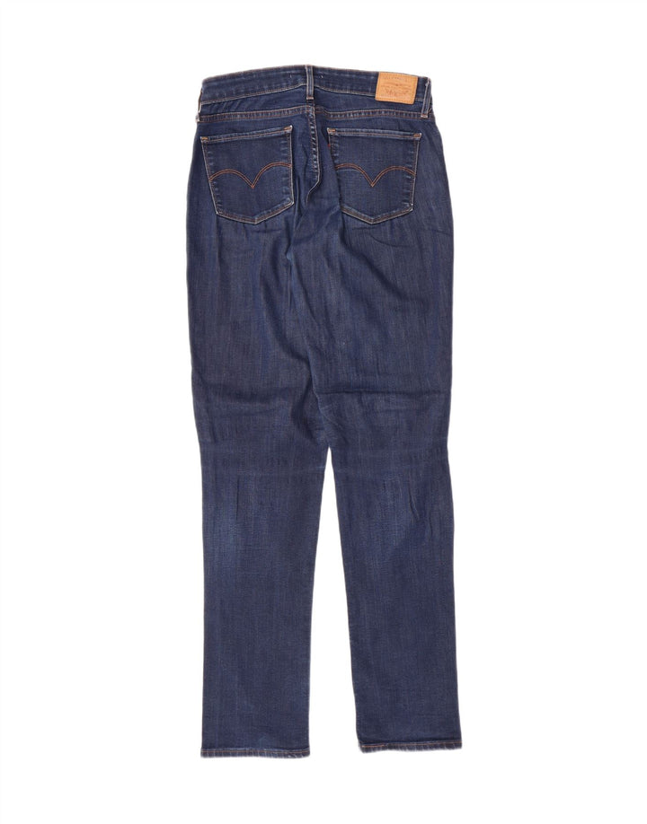 LEVI'S Womens 712 Slim Jeans W29 L32 Navy Blue Cotton Vintage Levi's and Second-Hand Levi's from Messina Hembry 