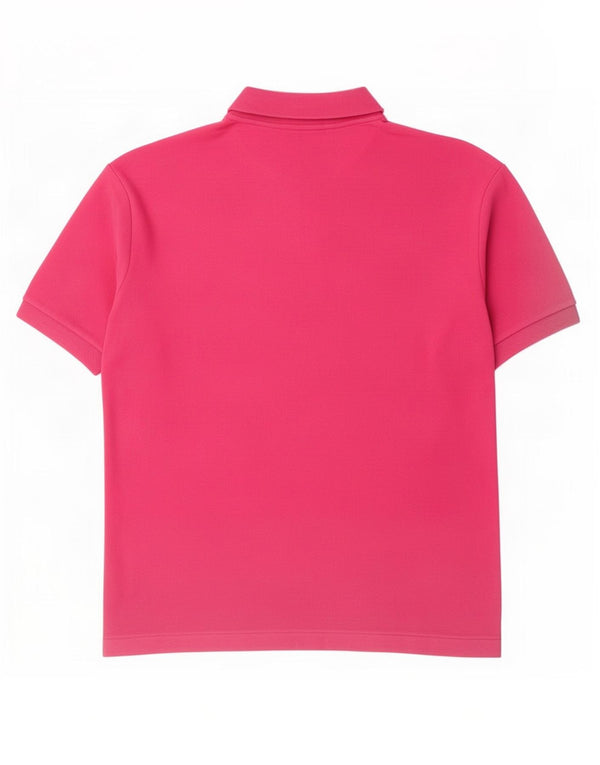 Fila Mens Polo Shirt IT 52 Large Pink