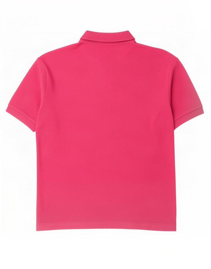 Fila Mens Polo Shirt IT 52 Large Pink