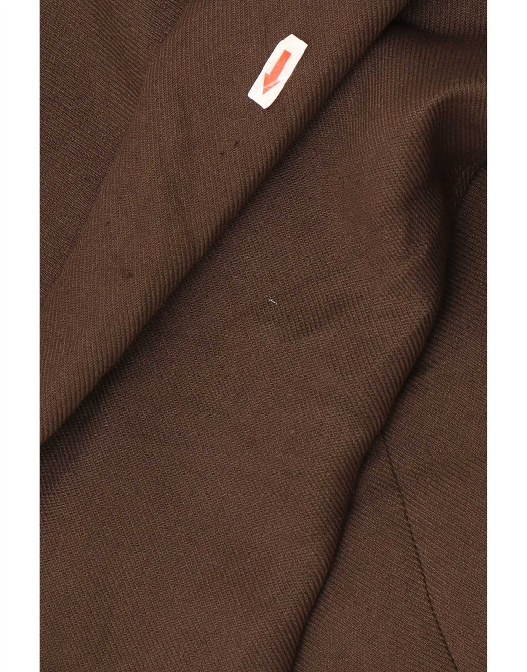Zara Manteau surdimensionné pour femme UK 14 Polyester marron moyen