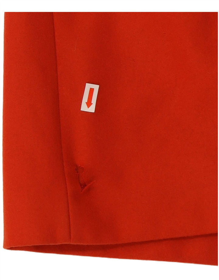 Hobbs Womens Sleeveless Sheath Dress UK 10 Small Red Wool