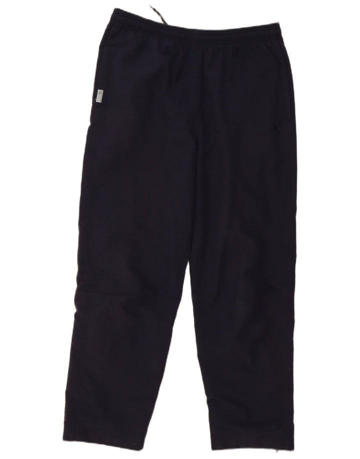 Adidas Pantalon de survêtement pour femme UK 16 Large Bleu Marine Polyester