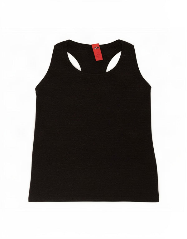 Nike Mujer Gráfico Chaleco Top UK 6 XS Gris Moteado