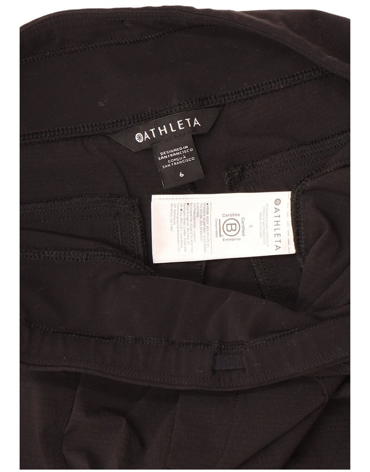 Damskie spodenki sportowe Athleta US 6, średni czarny nylon