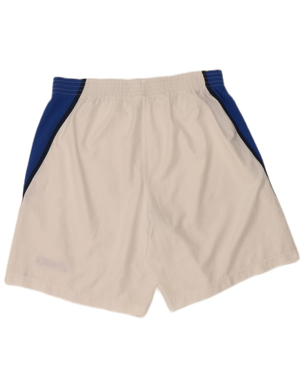 Asics Mens Sport Shorts Large White Colourblock Polyester
