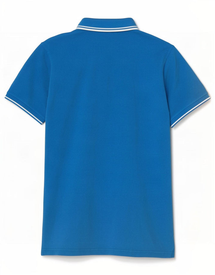 Fred Perry Herren-Poloshirt mit schmaler Passform, kleine blaue Baumwolle