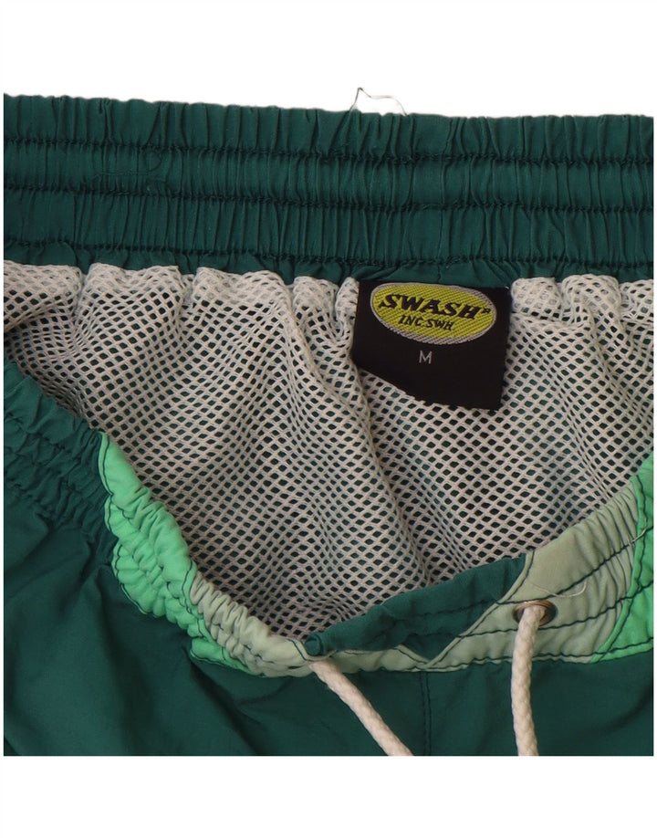 SWASH Badeshorts til drenge 11-12 år Medium Grøn Colourblock Polyamid