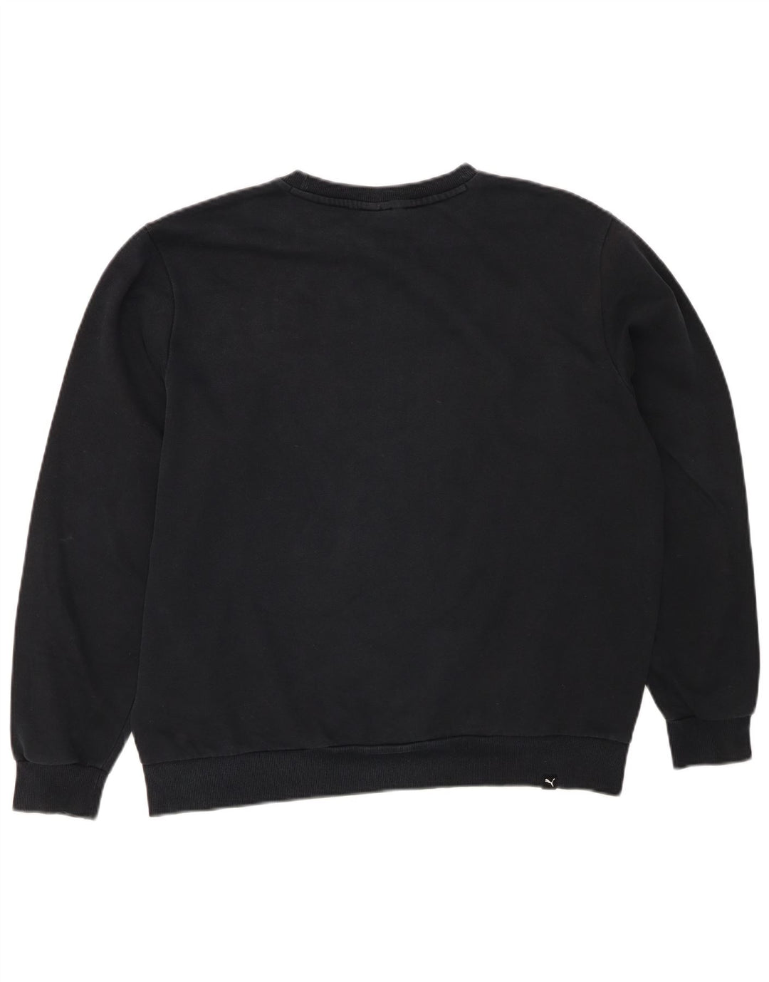 PUMA Mens Graphic Moletom Jumper XL Algodão Preto