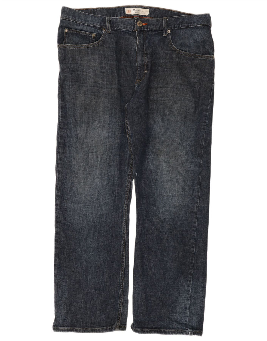 Blugi Lee pentru bărbați, serie Modern, cu tăiere relaxată, cu bootcut, W38 L29, albaștri