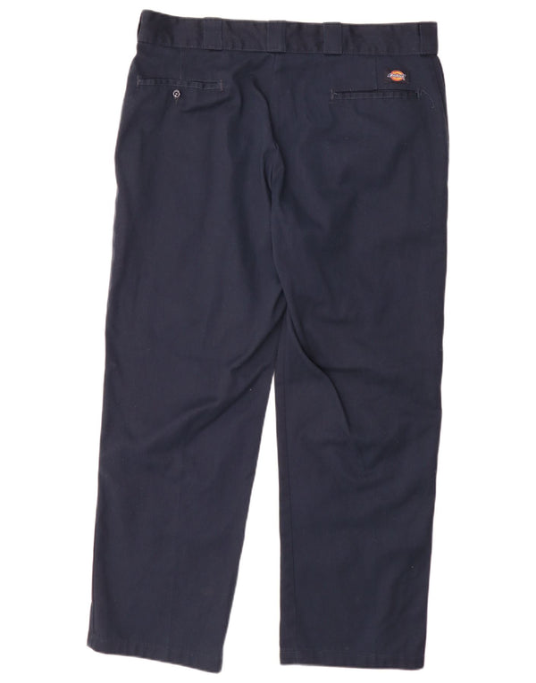 Dickies Mens 874 Eredeti Fit Straight Chino nadrág W38 L30 Sötétkék