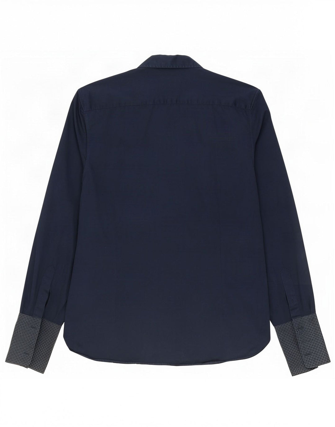 Ted Baker Herre formel skjorte størrelse 15,5 Medium Navy Blue Spotted