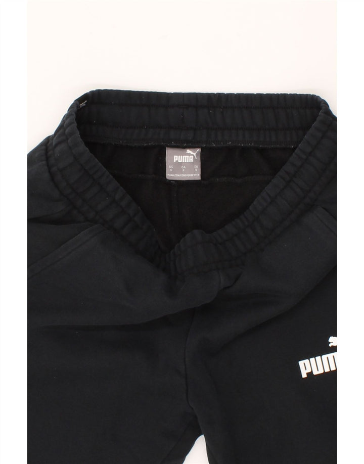 PUMA Mens Tracksuit Trousers Joggers Small  Black Cotton Vintage Puma and Second-Hand Puma from Messina Hembry 