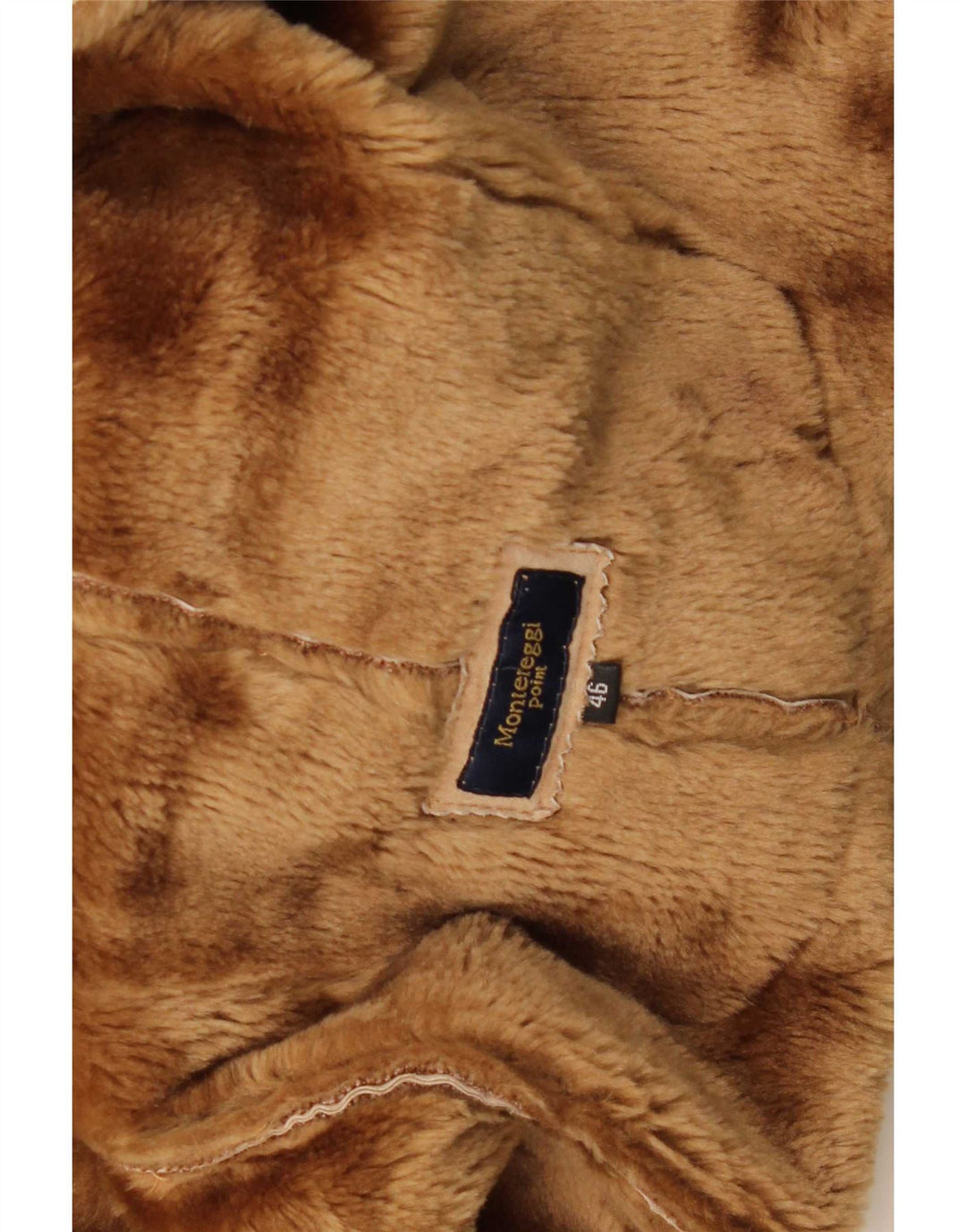 Cappotto Shearling Donna Montereggi IT 46 Large Pelle Beige
