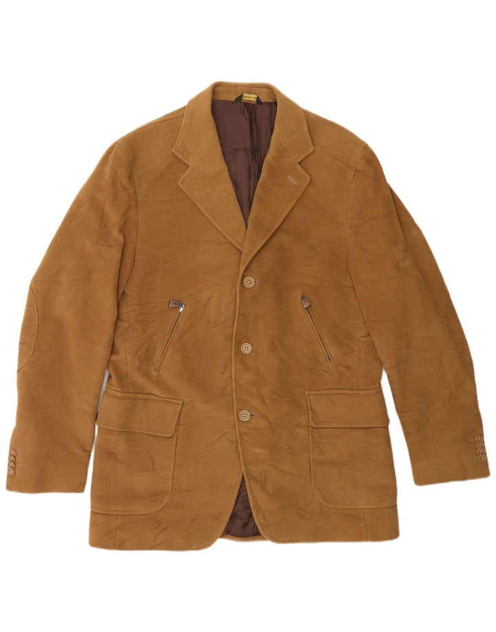 Duca Visconti Di Modrone Jachetă Blazer Bărbați 3 Nasturi IT 50 Large Bej