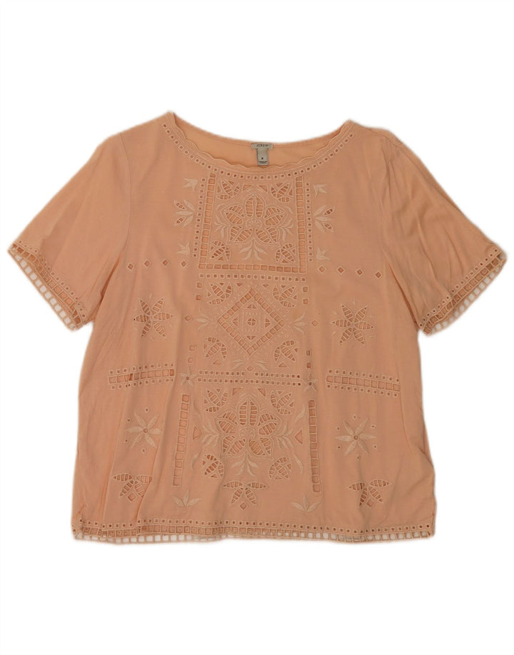Top bluză pentru femei J. Crew UK 14 Medium Pink Floral
