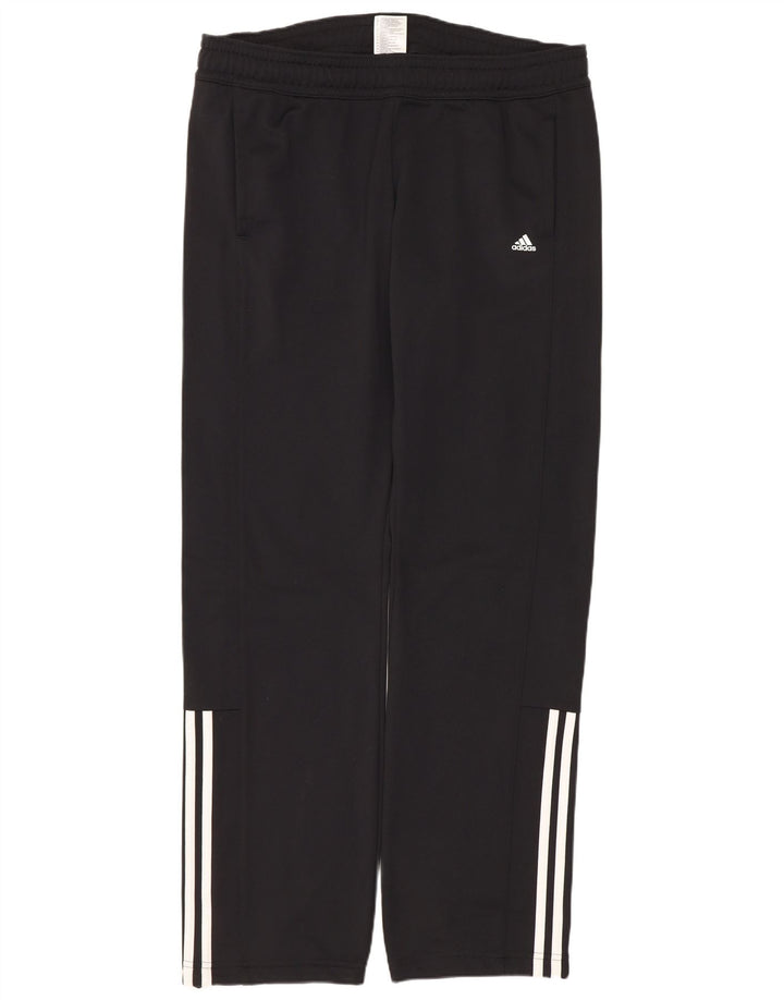 Adidas Pantalon de survêtement pour femme UK 12/14 Medium Noir Polyester