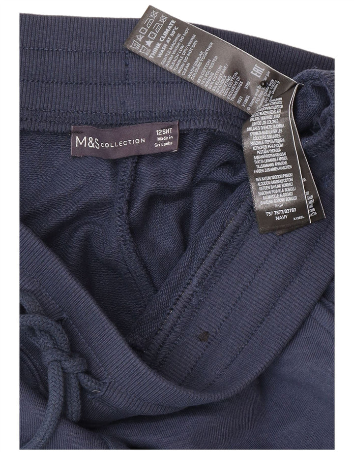 Pantaloni da tuta da donna Marks & Spencer Joggers UK 12 Medium Blu Navy