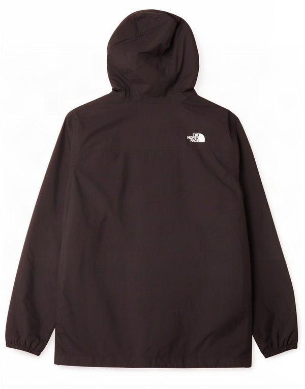 The North Face Boys Hooded Rain Jacket 14-15 Years XL Black Nylon