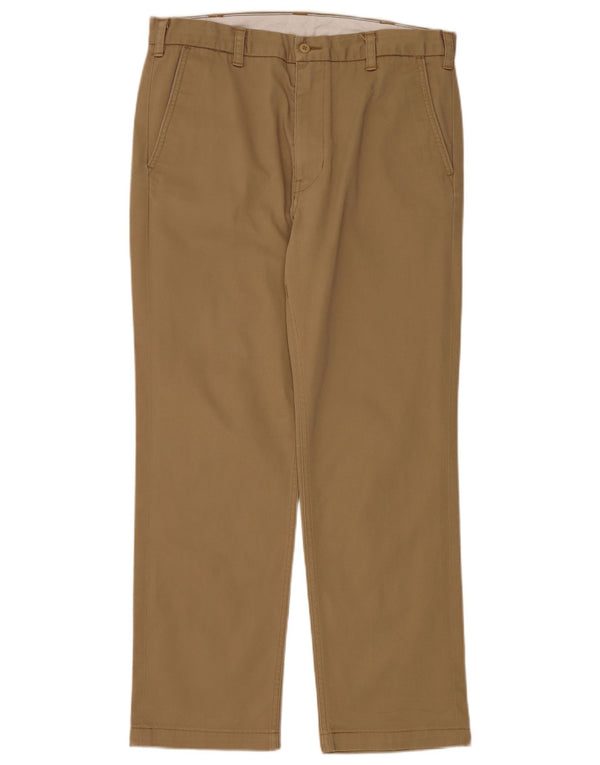 Pantaloni chino dritti da uomo Levi's W34 L29 in cotone beige