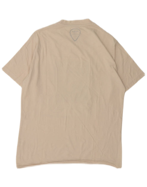 Hard Rock Cafe Mens Sharm El Sheikh Graphic T-Shirt Top Large Off White
