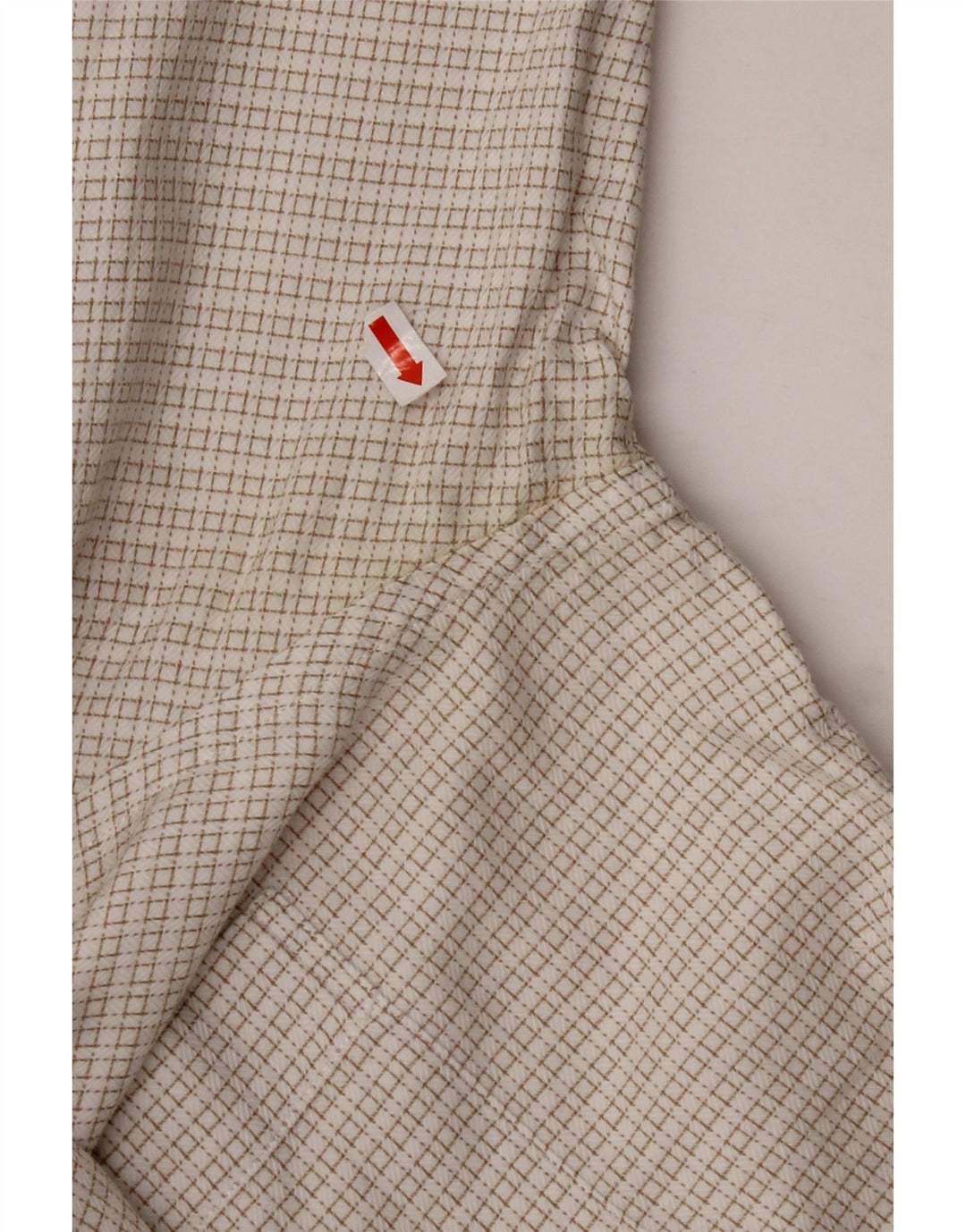 PAL ZILERI Herreskjorte str. 40 15 3/4 Medium Off White Gingham