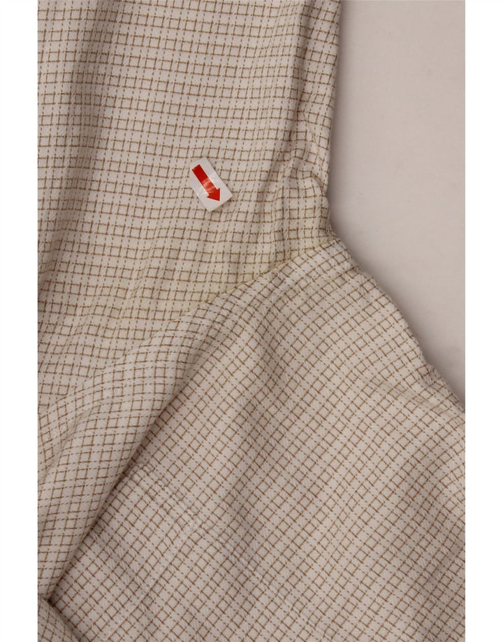 PAL ZILERI Herreskjorte str. 40 15 3/4 Medium Off White Gingham