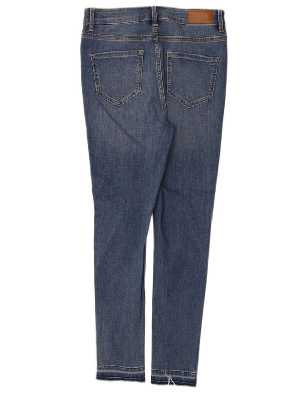 Marks & Spencer Womens The Ivy Skinny Jeans UK 10 Small W26 L27 Blue