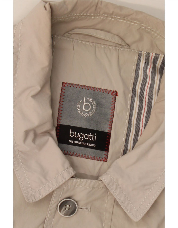 BUGATTI Mens Bomber Jacket UK 40 Large Beige Vintage Bugatti and Second-Hand Bugatti from Messina Hembry 