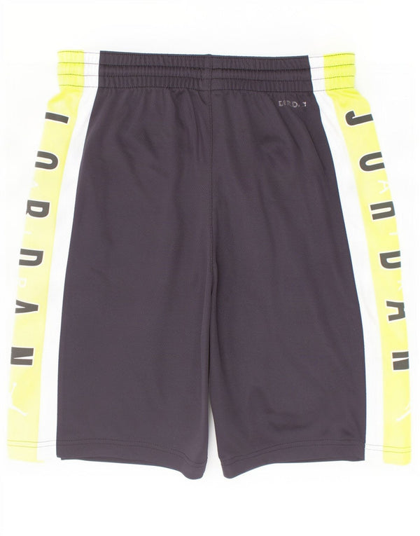 Pantaloncini sportivi Jordan da ragazzo Dri Fit 12-13 anni Large Black Colourblock